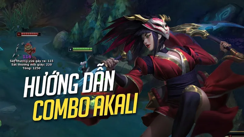 cách chơi tướng Akali
