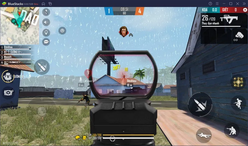 chế độ chơi free fire