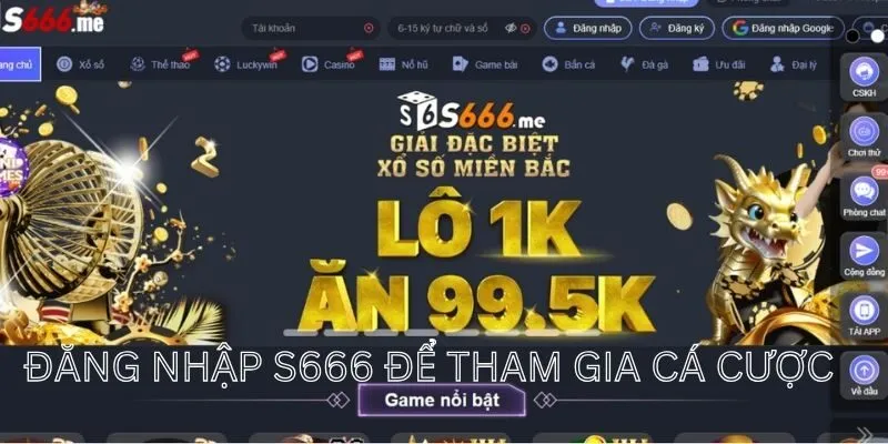 Hướng Dẫn Đăng Nhập S666 Chỉ Trong 3 Phút